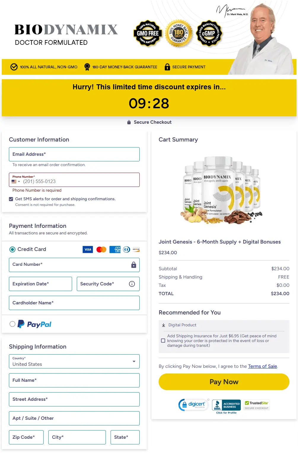 joint genesis buy page